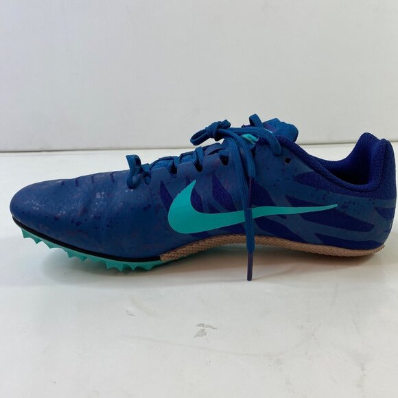 Nike Men Zoom Rival S 9 Track Field Running Shoes 907564-402 Blue Green Size 9.5 main image 12